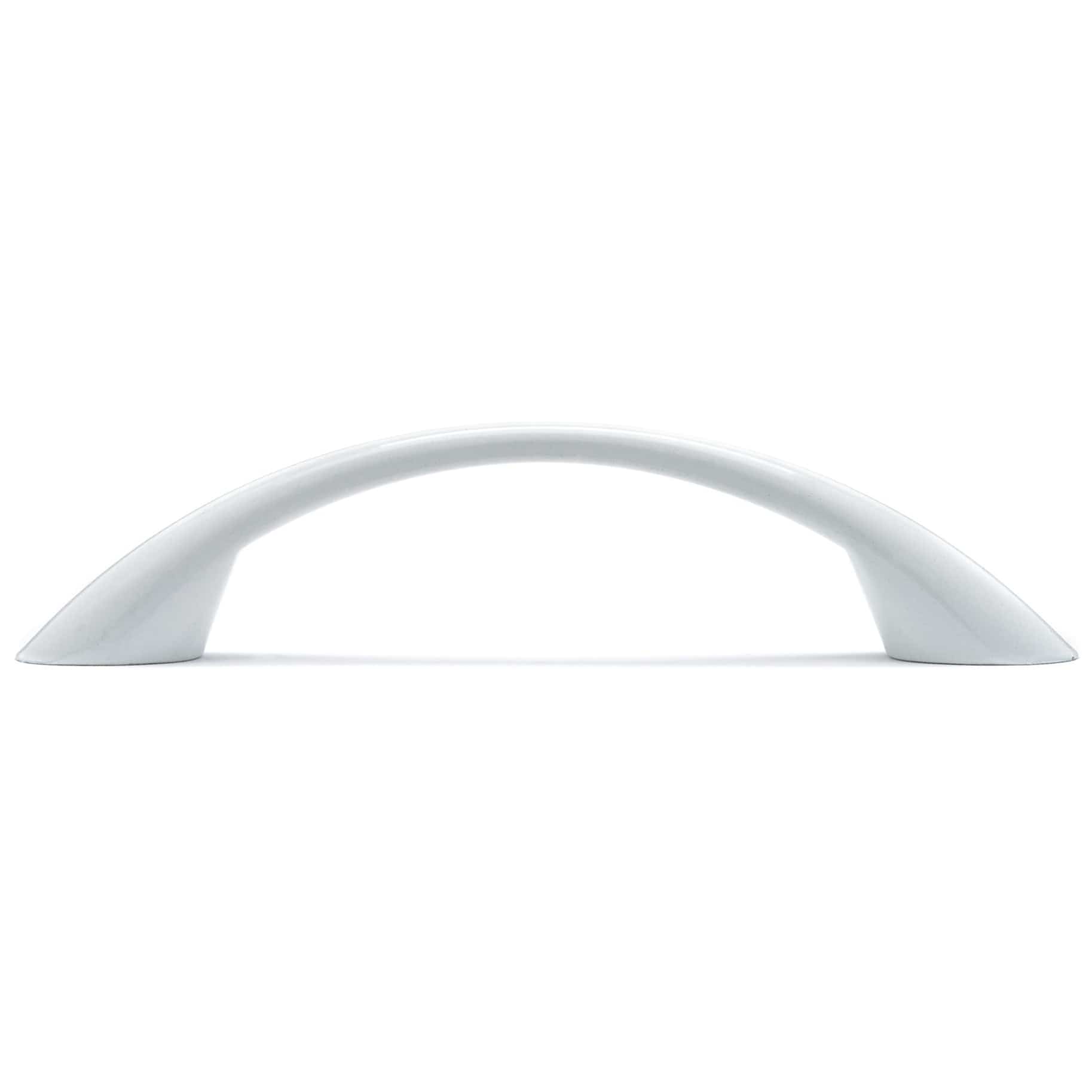 Contemporary Pull, 3-3/4" Center-to-Center, White alt 0