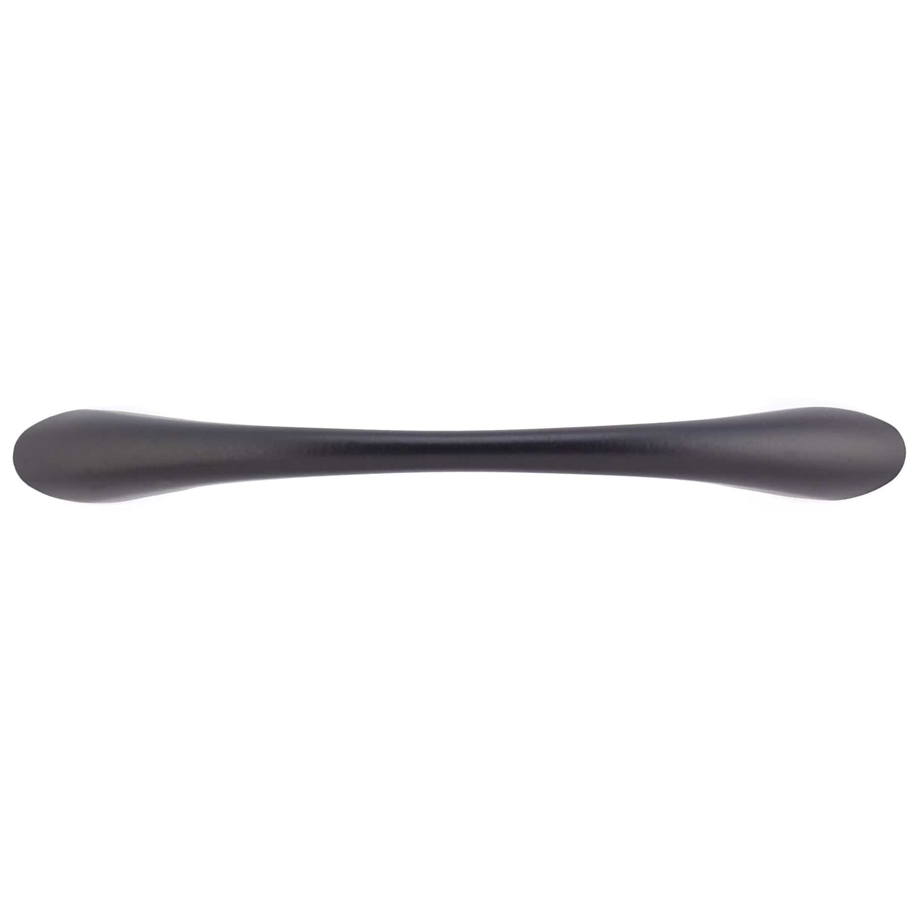 Contemporary Pull, 3-3/4" Center-to-Center, Matte Black alt 0