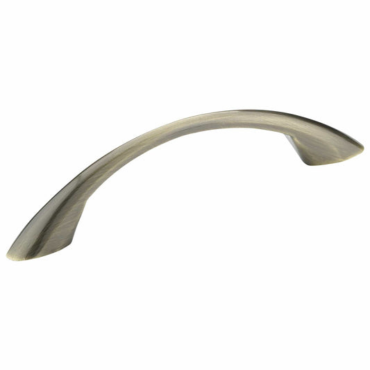 Contemporary Pull, 3-3/4" Center-to-Center, Antique English alt 0