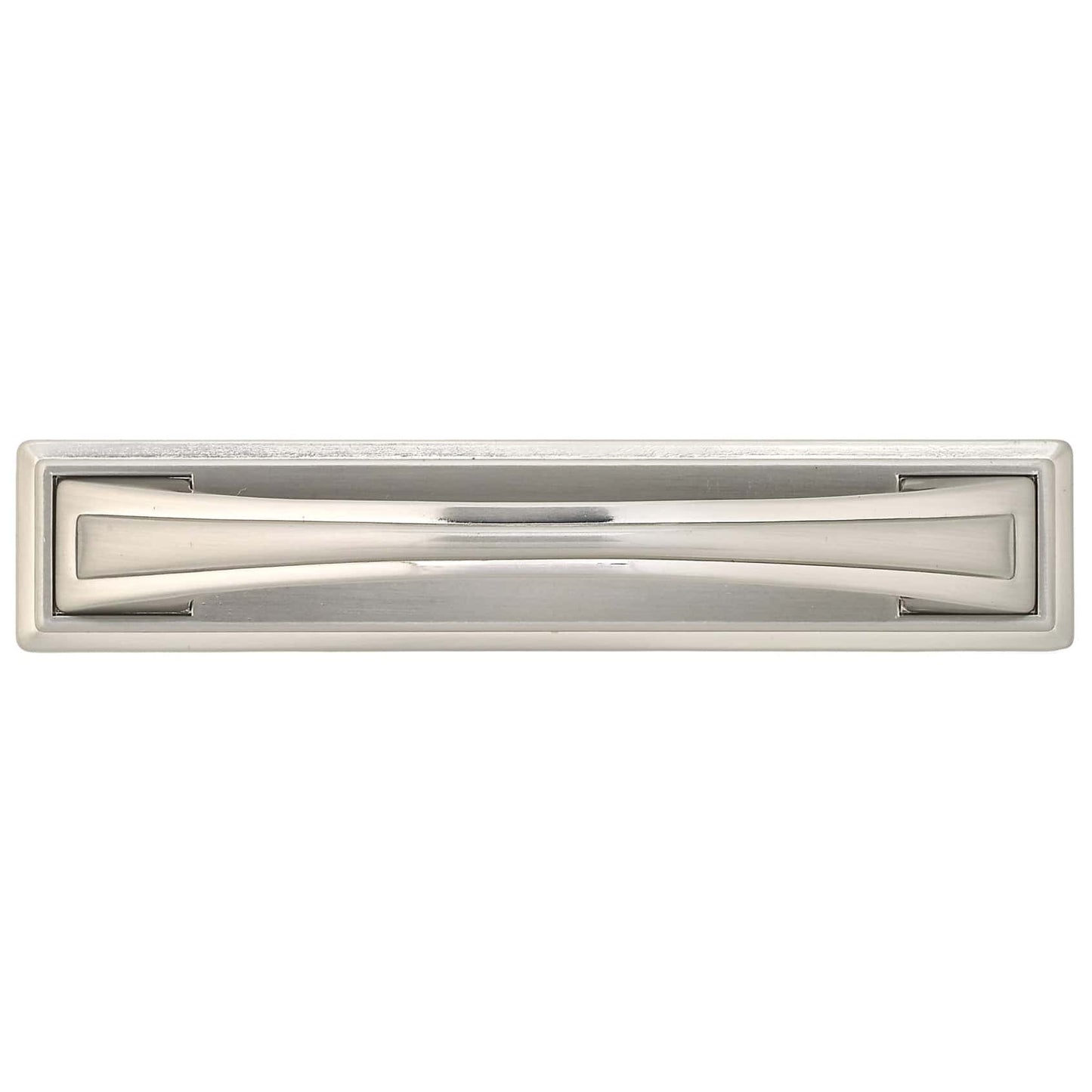 Transitional Pull, 5-1/16" Center-to-Center, Brushed Nickel alt 0