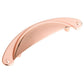 Traditional Pull, 3" Center-to-Center, Polished Copper alt 0