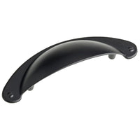 Traditional Pull, 3" Center-to-Center, Matte Black alt 0