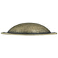 Traditional Cup Pull, 3" Center-to-Center, Burnished Brass alt 0