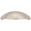 Traditional Cup Pull, 2-1/2" Center-to-Center, Brushed Nickel alt 0