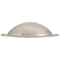 Traditional Cup Pull, 2-1/2" Center-to-Center, Brushed Nickel alt 0
