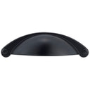 Traditional Cup Pull, 2-1/2" Center-to-Center, Matte Black alt 0
