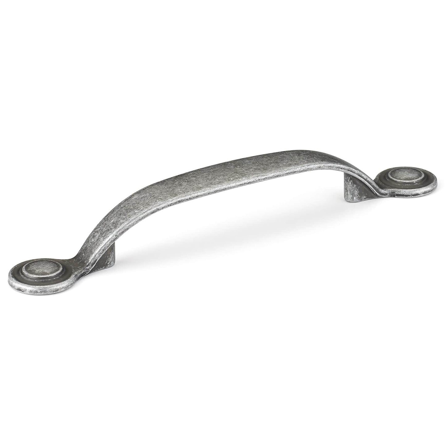 Traditional Pull, 3-3/4" Center-to-Center, Natural Iron alt 0