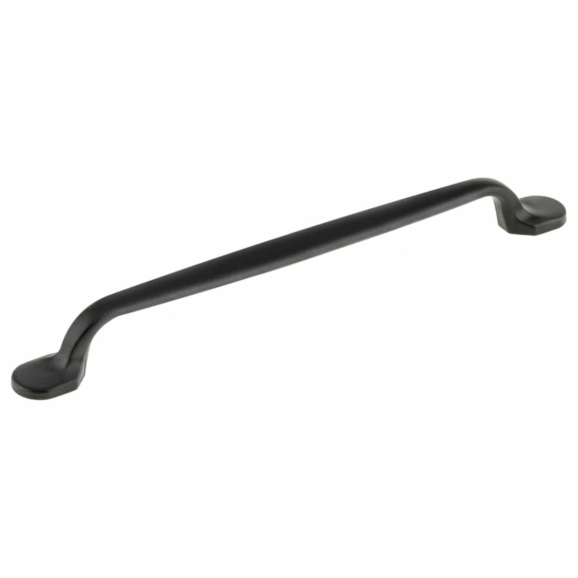 Traditional Pull, 7-9/16" Center-to-Center, Matte Black alt 0