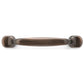 Traditional Pull, 3-3/4" Center-to-Center, Antique Copper alt 0