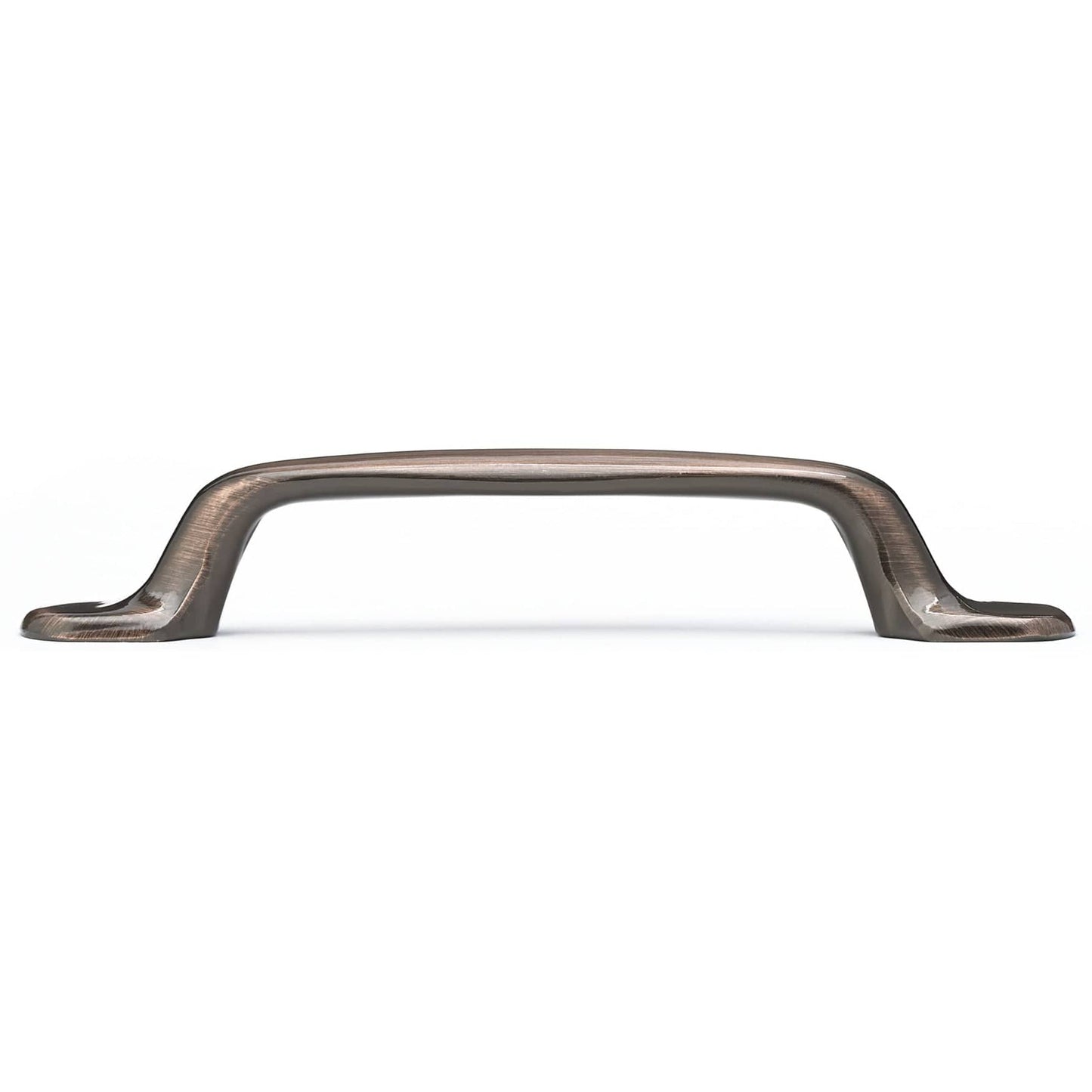 Traditional Pull, 3-3/4" Center-to-Center, Antique Copper alt 0