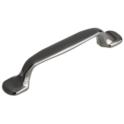 Traditional Pull, 3-3/4" Center-to-Center, Black Nickel alt 0