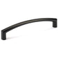 Contemporary Pull, 5-1/16" Center-to-Center, Matte Black alt 0