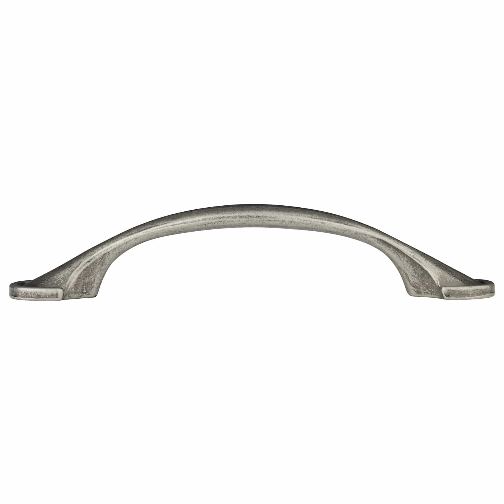 Traditional Pull, 3-3/4" Center-to-Center, Natural Iron alt 0