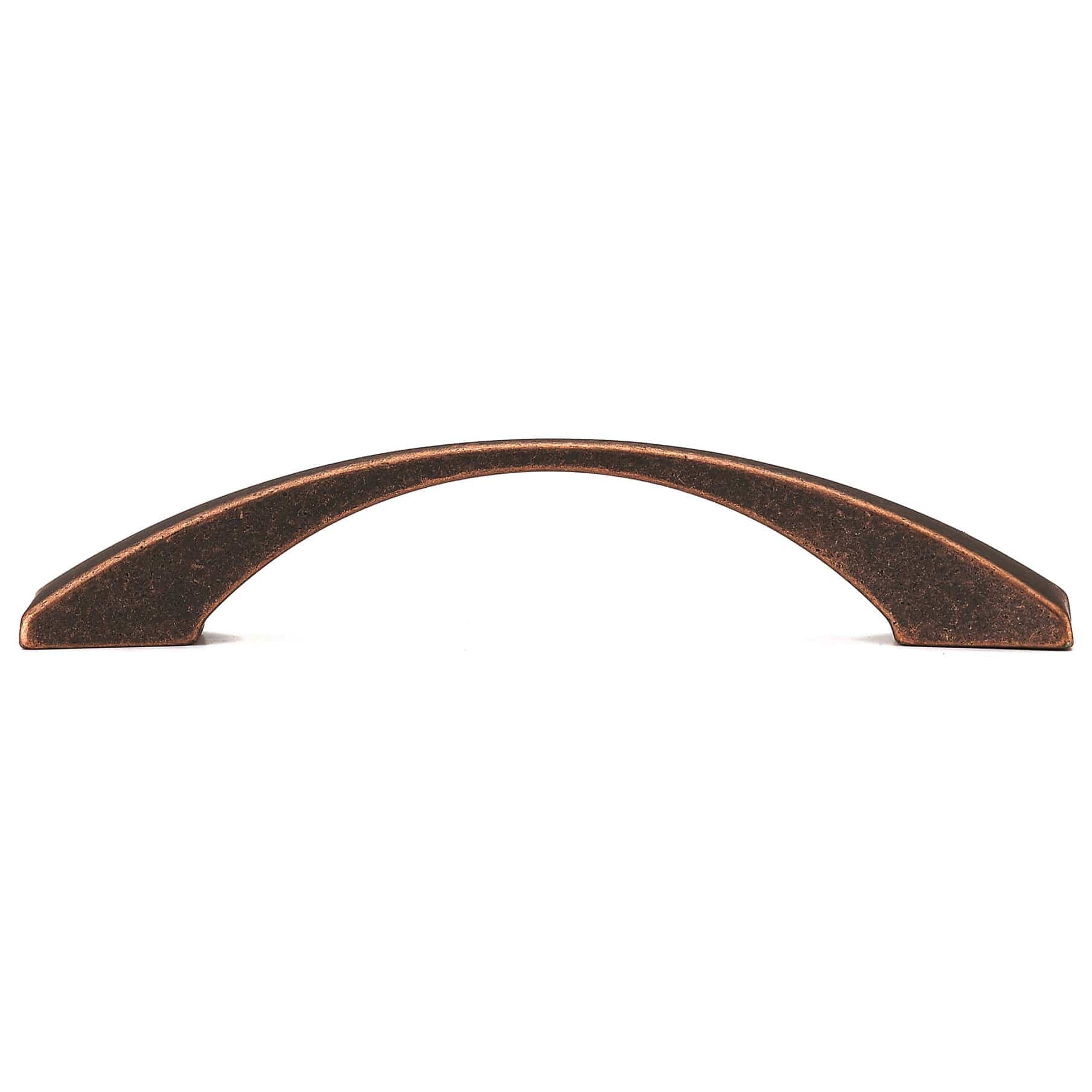 Traditional Pull, 3-3/4" Center-to-Center, Antique Copper alt 0