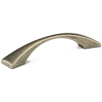 Traditional Pull, 3-3/4" Center-to-Center, Faux Iron alt 0