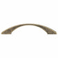 Traditional Pull, 3-3/4" Center-to-Center, Burnished Brass alt 0