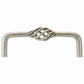 Traditional Pull, 4" Center-to-Center, Natural Iron alt 0