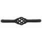 Traditional Pull, 3-3/4" Center-to-Center, Matte Black alt 0
