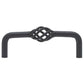 Traditional Pull, 3-3/4" Center-to-Center, Matte Black alt 0