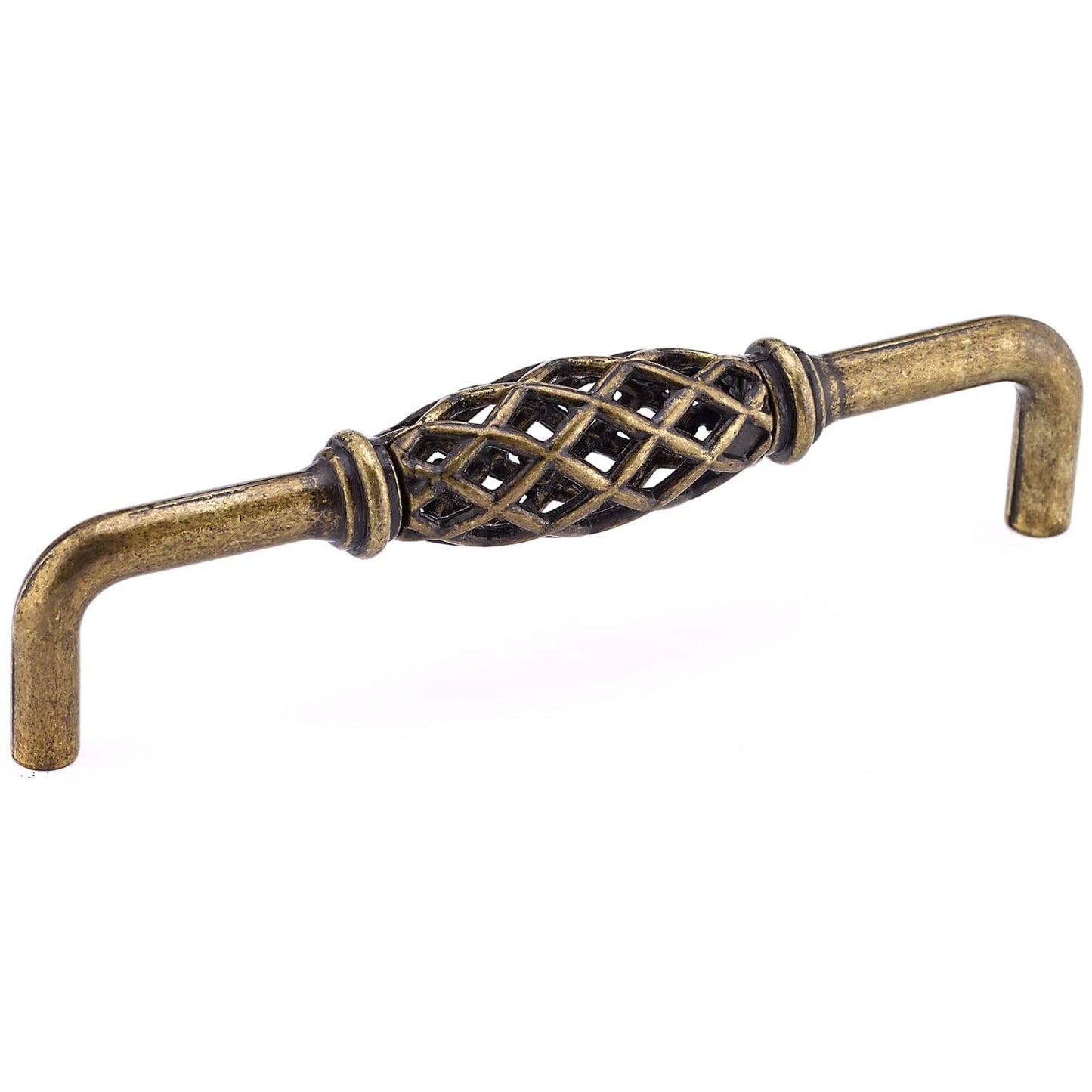 Traditional Pull, 5-1/16" Center-to-Center, Regency Brass alt 0