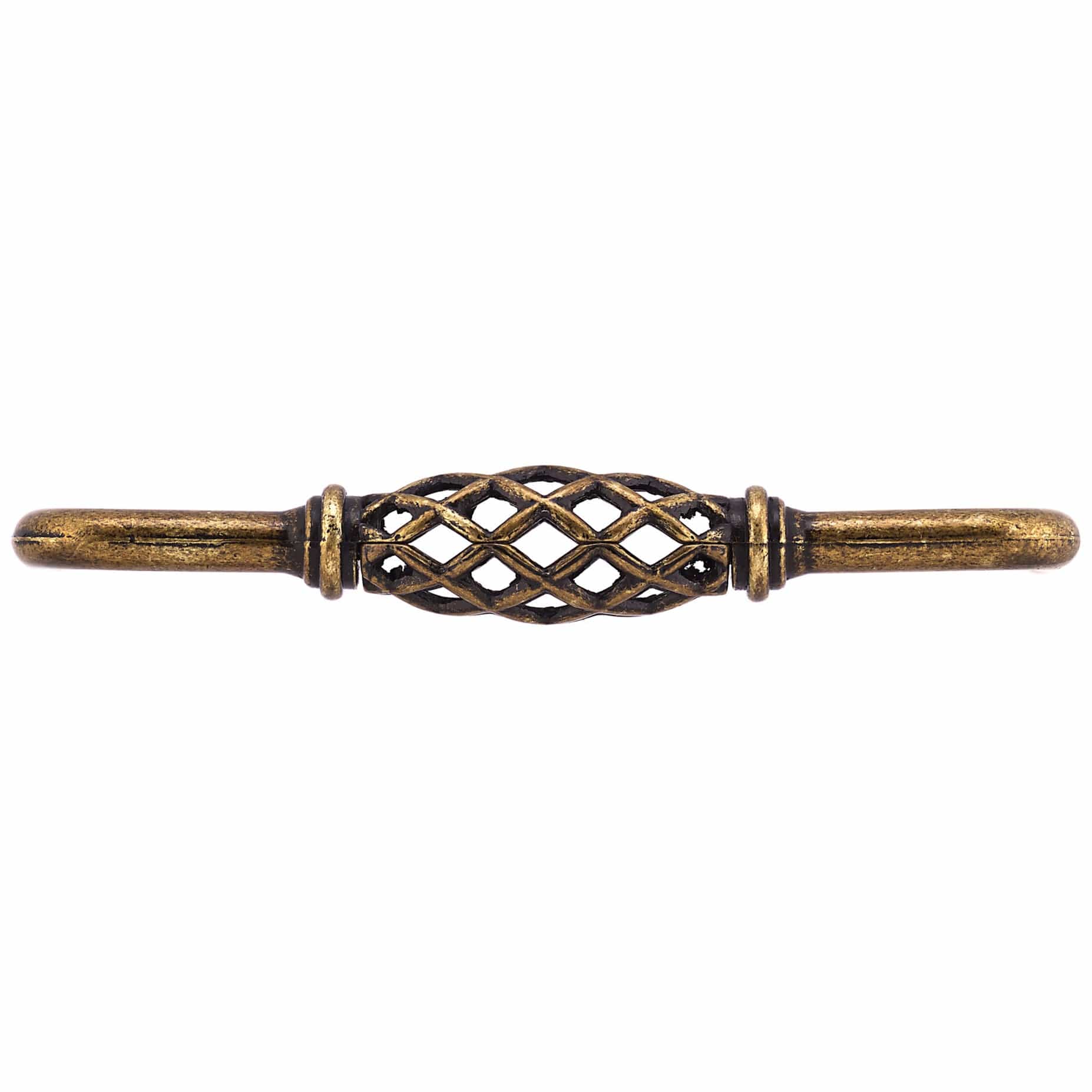 Traditional Pull, 5-1/16" Center-to-Center, Regency Brass alt 0