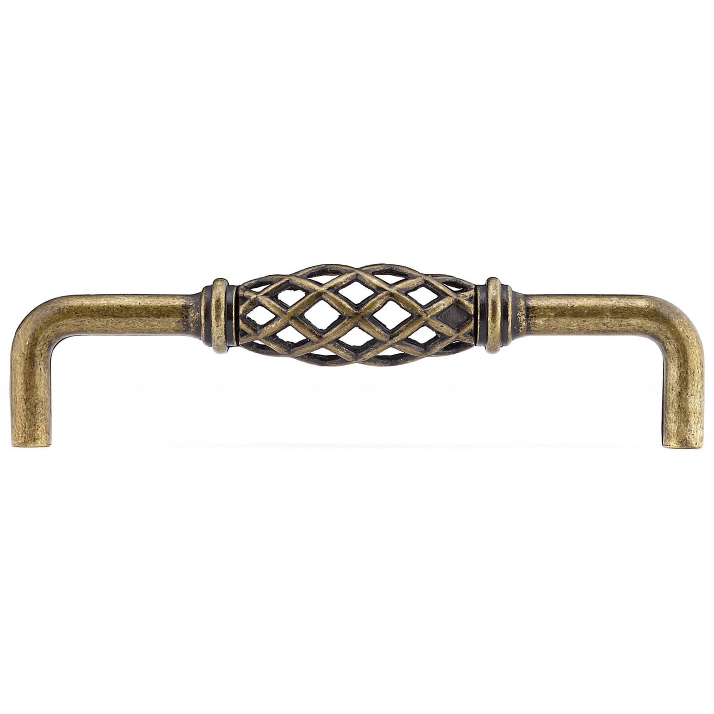 Traditional Pull, 5-1/16" Center-to-Center, Regency Brass alt 0