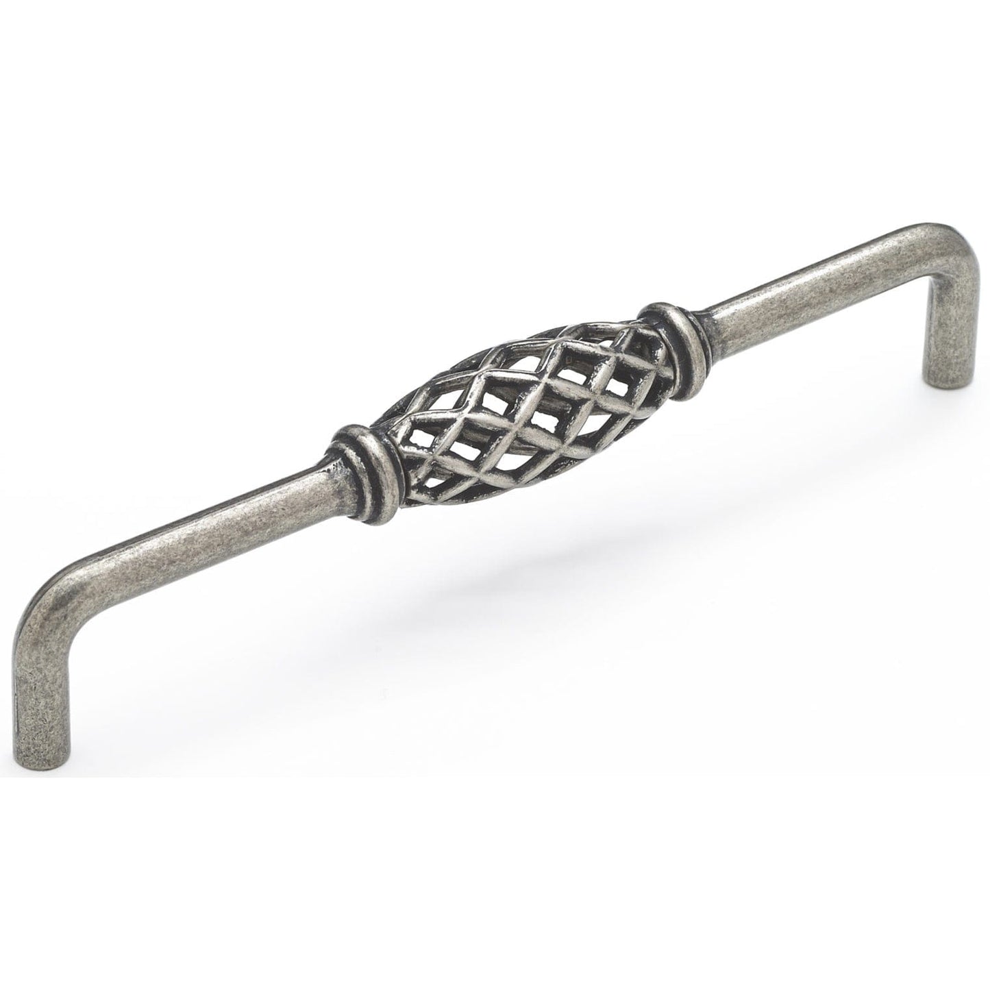 Traditional Pull, 6-5/16" Center-to-Center, Natural Iron alt 0