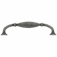Traditional Pull, 5-1/16" Center-to-Center, Natural Iron alt 0