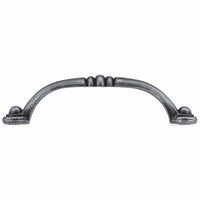 Traditional Pull, 3-3/4" Center-to-Center, Wrought Iron alt 0