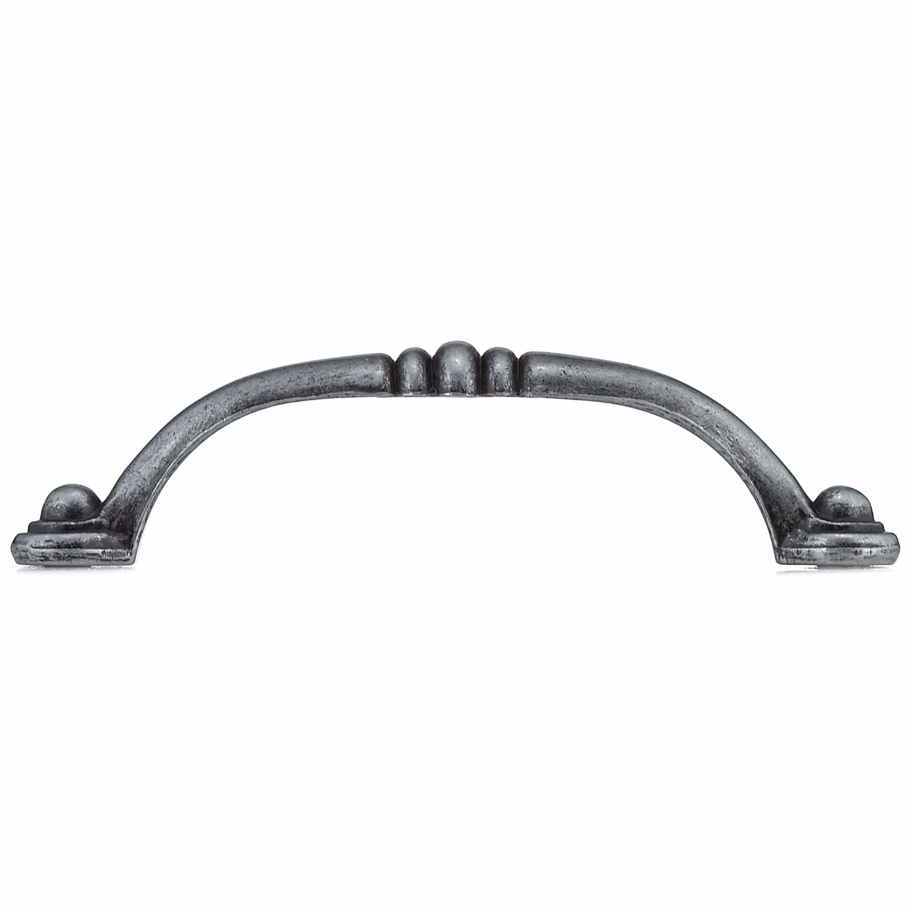 Traditional Pull, 3-3/4" Center-to-Center, Wrought Iron alt 2