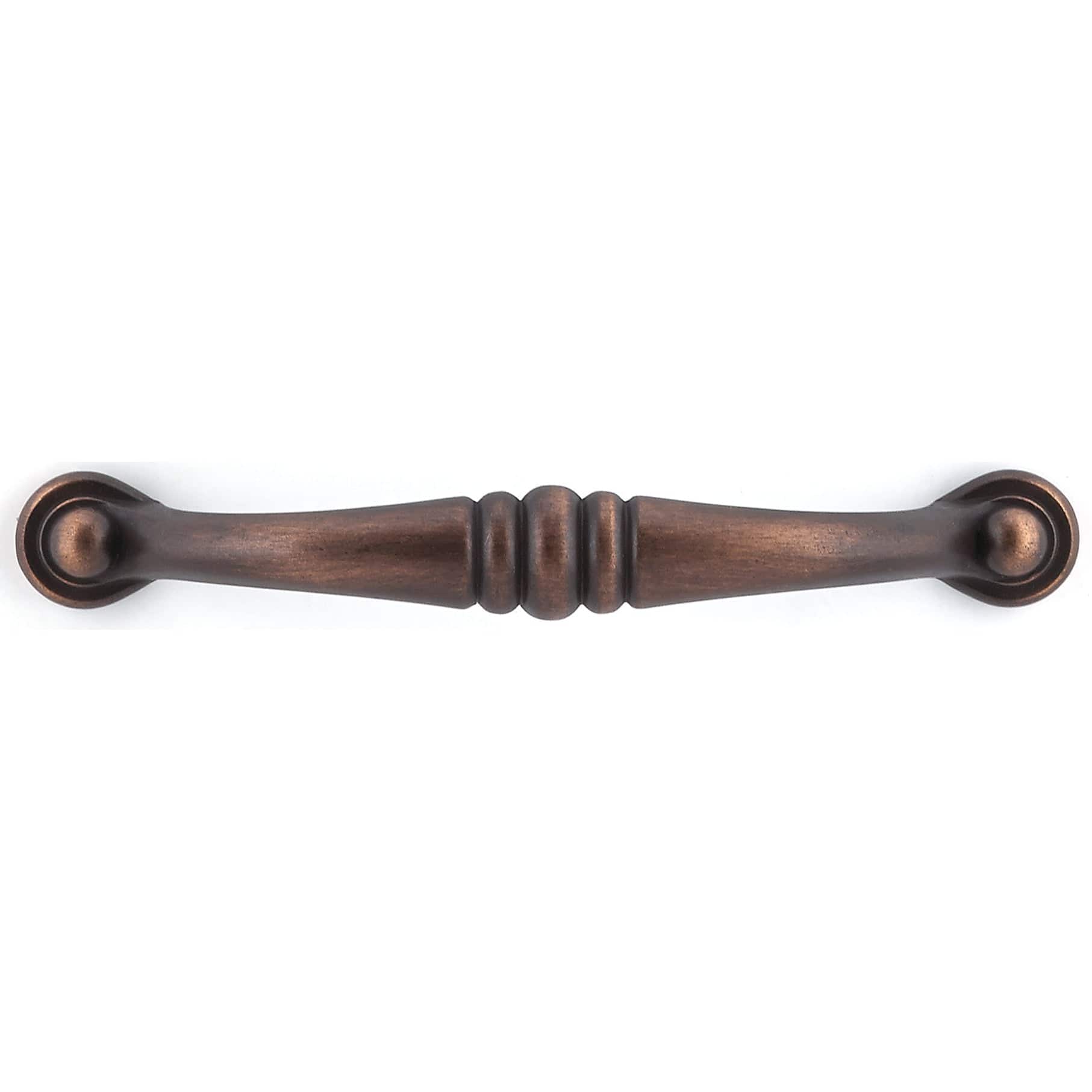 Traditional Pull, 3-3/4" Center-to-Center, Brushed Oil-Rubbed Bronze alt 0