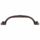 Traditional Pull, 3-3/4" Center-to-Center, Brushed Oil-Rubbed Bronze alt 0