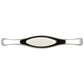 Traditional Pull, 5-1/16" Center-to-Center, Chrome, White alt 0