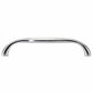 Traditional Pull, 5-1/16" Center-to-Center, Chrome, White alt 0