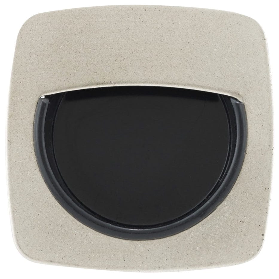 Contemporary Recessed Pull, 1-25/32" x 1-25/32", Brushed Chrome alt 0