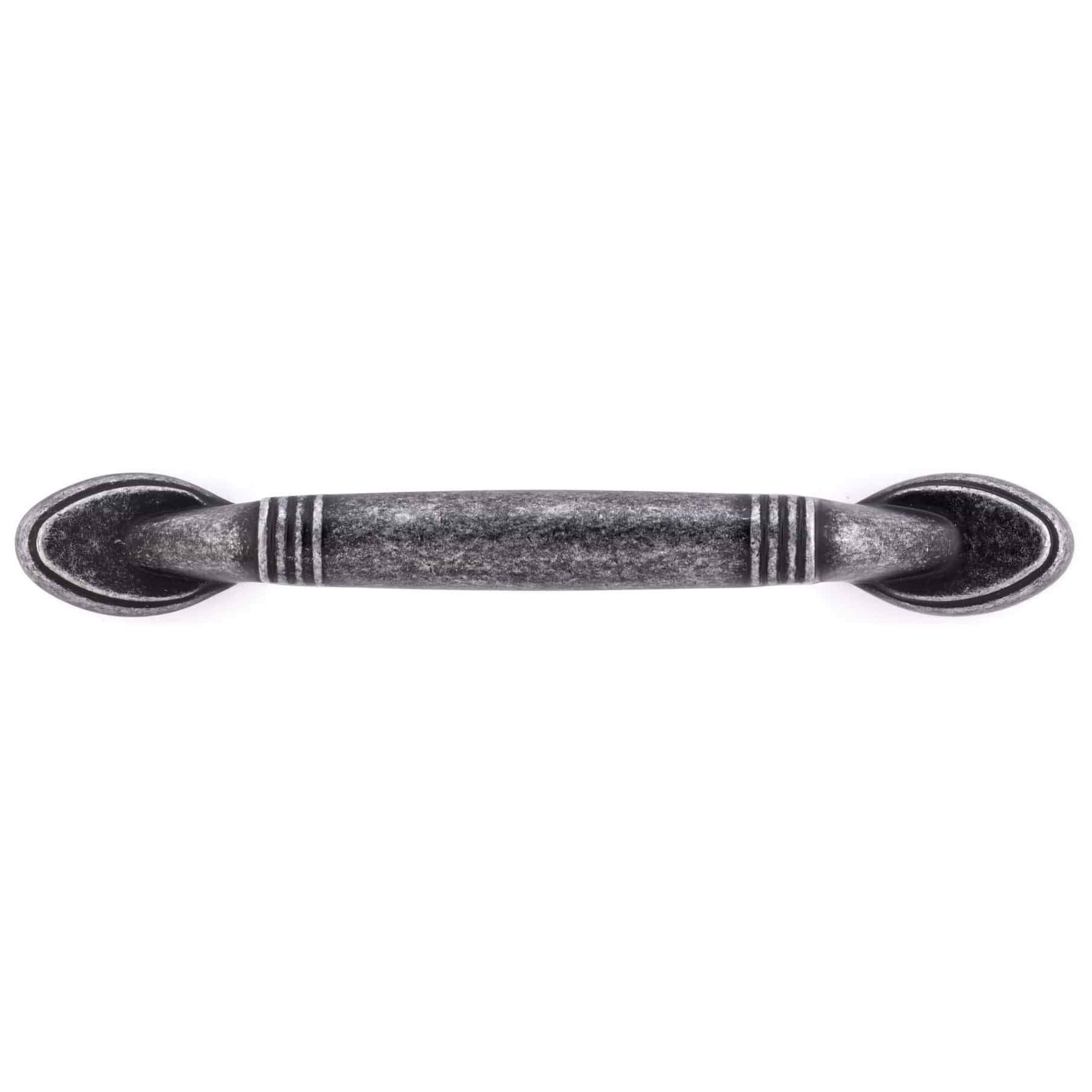 Traditional Pull, 3" Center-to-Center, Natural Iron alt 0