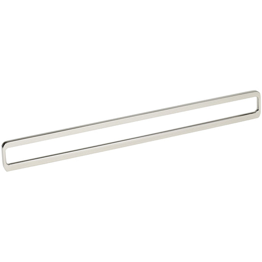 Contemporary Pull, 12-5/8" Center-to-Center, Polished Nickel alt 0