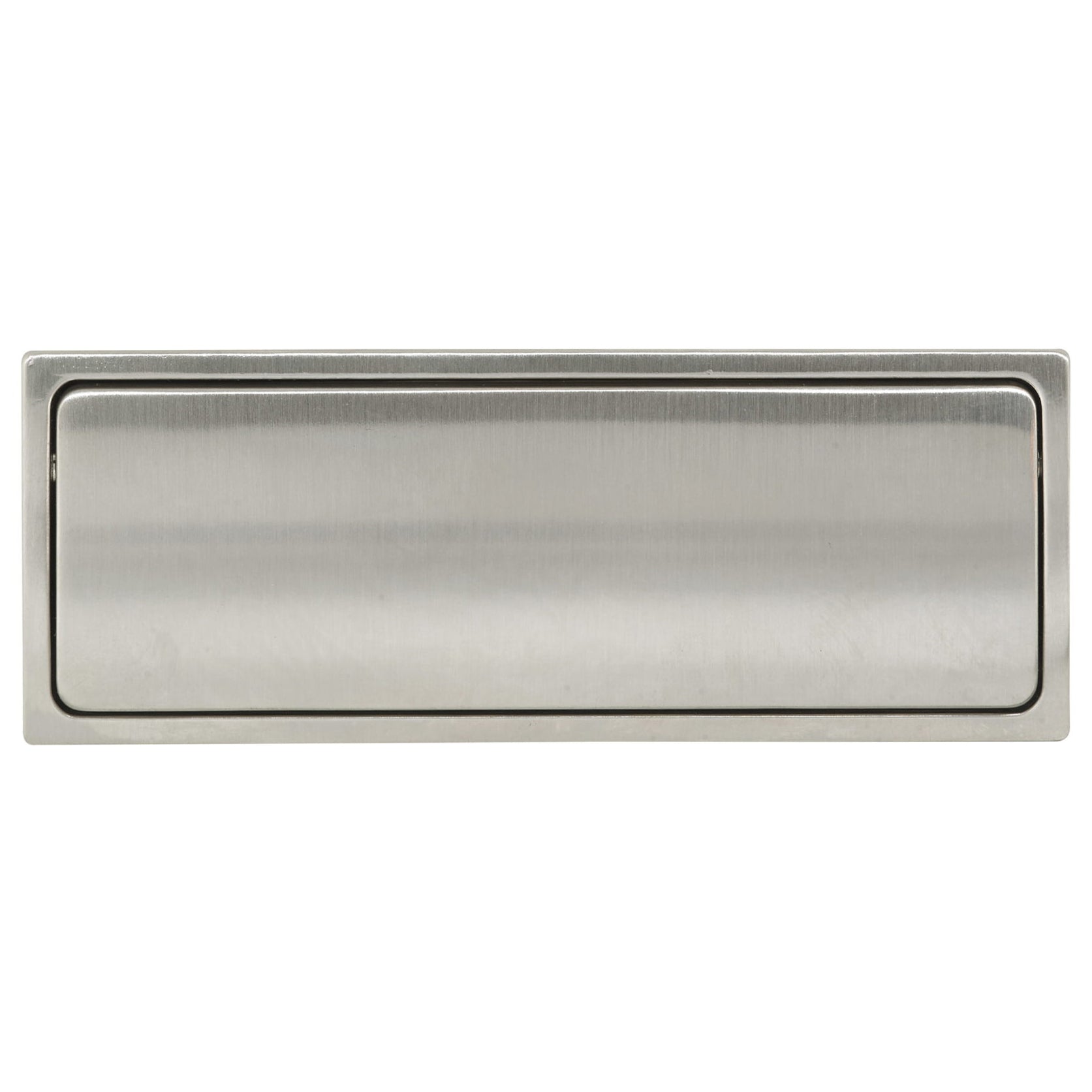 Contemporary Recessed Pull, 2-1/2" Center-to-Center, Brushed Nickel alt 0
