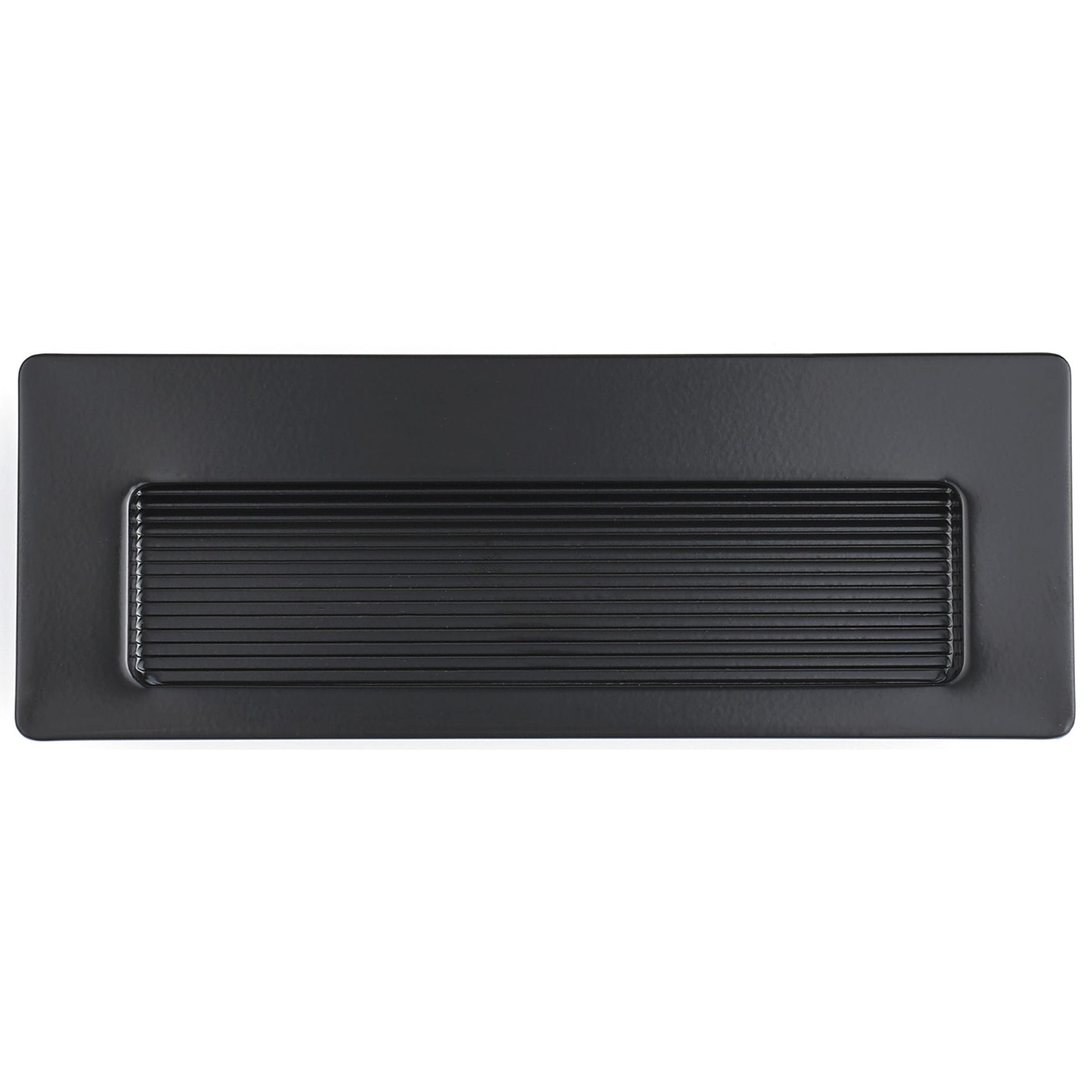 Contemporary Recessed Pull, 4-15/32" x 1-5/8", Matte Black alt 0