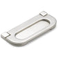 Contemporary Recessed Pull, 2-3/4" Center-to-Center, Brushed alt 0