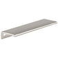 Contemporary Edge Pull, 5-1/16" Center-to-Center, Stainless alt 0