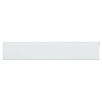 Contemporary Edge Pull, 7-9/16" Center-to-Center, White alt 0