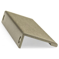 Contemporary Edge Pull, 7-9/16" Center-to-Center, Champagne Bronze alt 0
