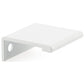 Contemporary Edge Pull, 1" Center-to-Center, White alt 0