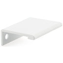 Contemporary Edge Pull, 1-5/16" Center-to-Center, White alt 0