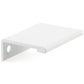 Contemporary Edge Pull, 1-5/16" Center-to-Center, White alt 0