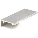 Contemporary Edge Pull, 3-1/8" Center-to-Center, Stainless Steel alt 0