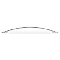 Contemporary Pull, 7-9/16" Center-to-Center, Brushed Nickel alt 0