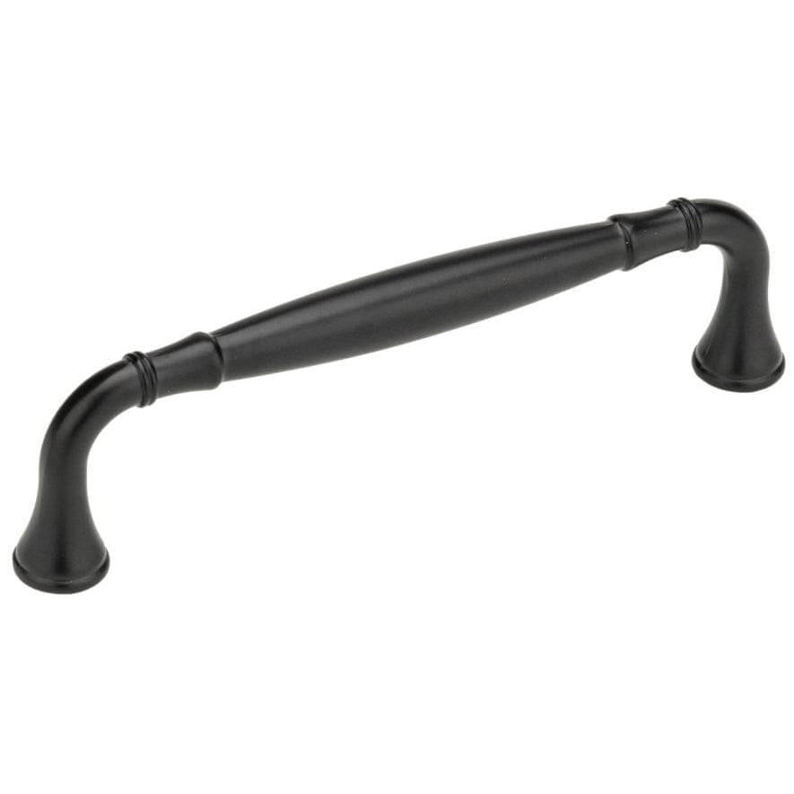 Traditional Pull, 5-1/16" Center-to-Center, Matte Black alt 0