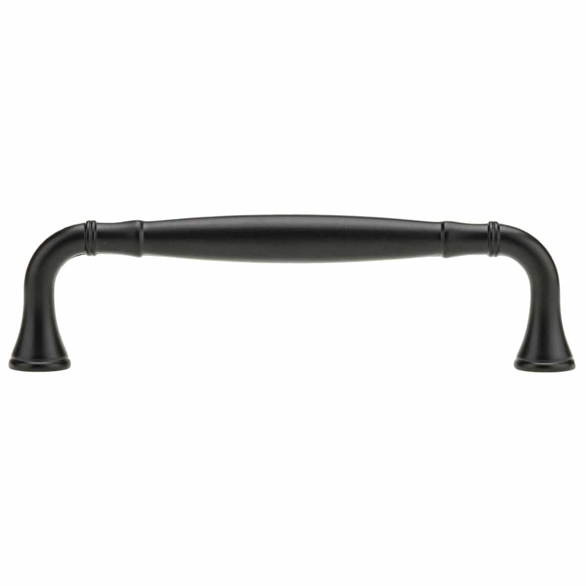 Traditional Pull, 5-1/16" Center-to-Center, Matte Black alt 0